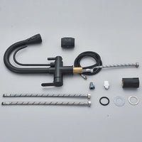 Elegant Black 360° Pull-Out Kitchen Faucet™